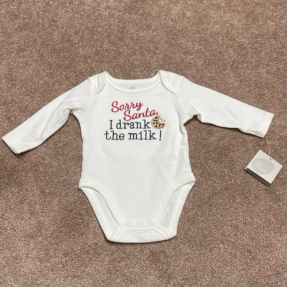 The Littlest Christmas Onesie